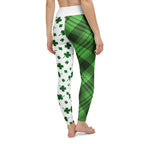 Shamrock & Tartan Yoga Leggings
