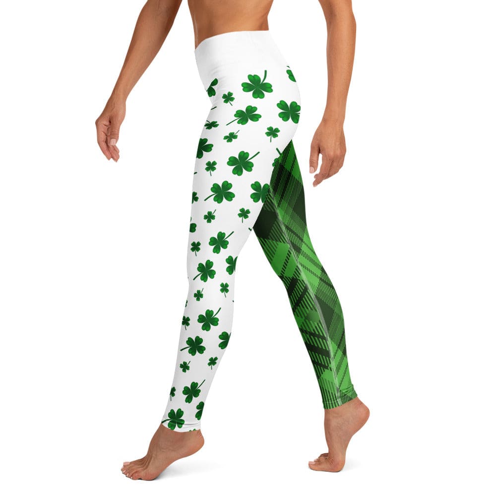 Shamrock & Tartan Yoga Leggings