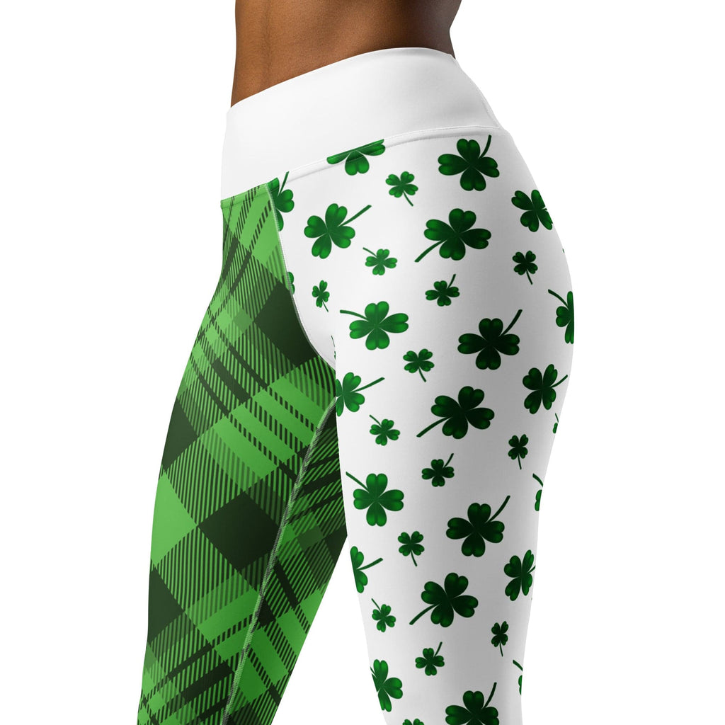 Shamrock & Tartan Yoga Leggings