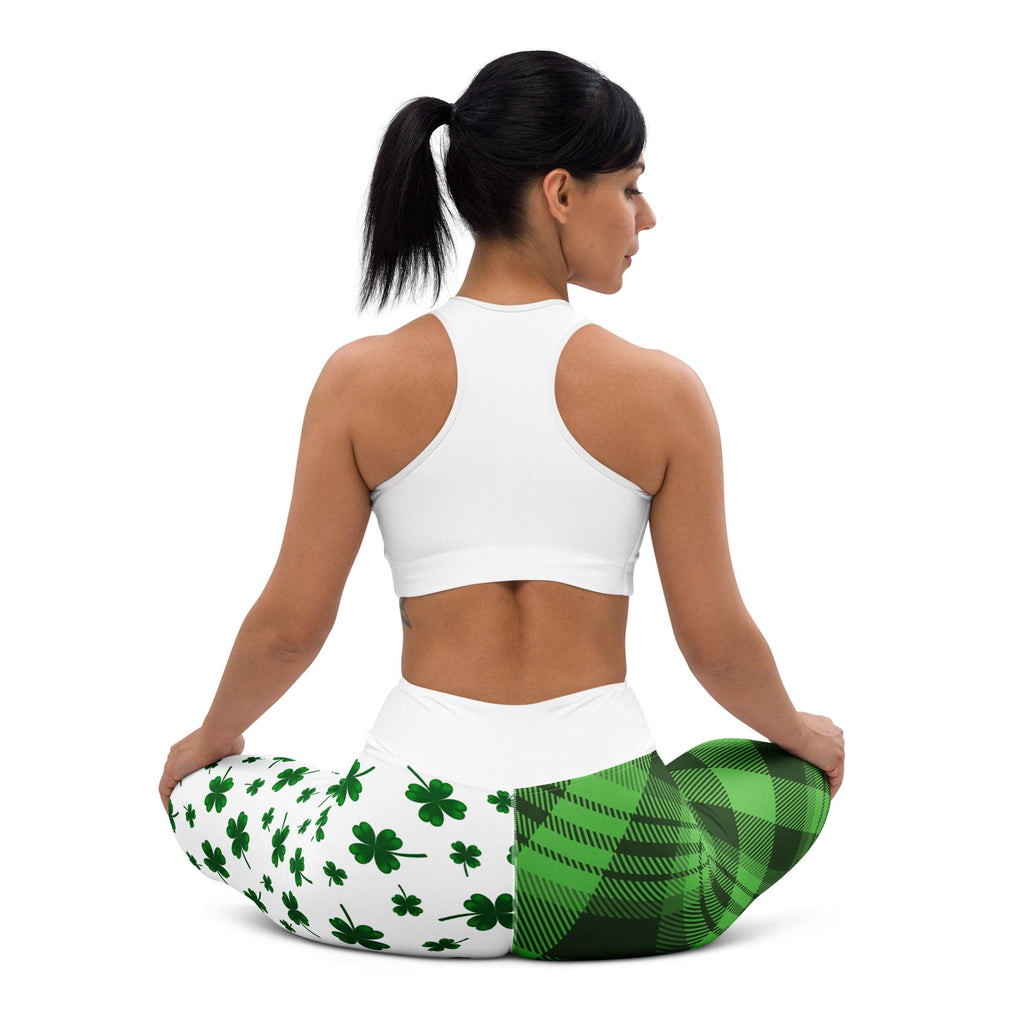 Shamrock & Tartan Yoga Leggings