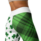 Shamrock & Tartan Yoga Leggings