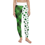 Shamrock & Tartan Yoga Leggings