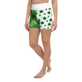 Shamrock & Tartan Yoga Shorts