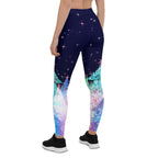 Shimmery Christmas Tree Print Leggings