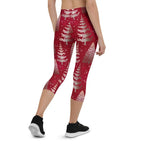 Silver Noel Pines Capris