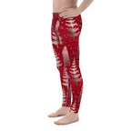 Silver Noel Pines Men's Leggings