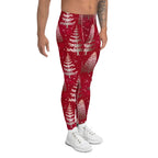Silver Noel Pines Men's Leggings