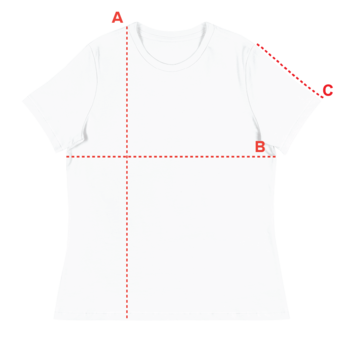 How to measure - Embroidered T-Shirt