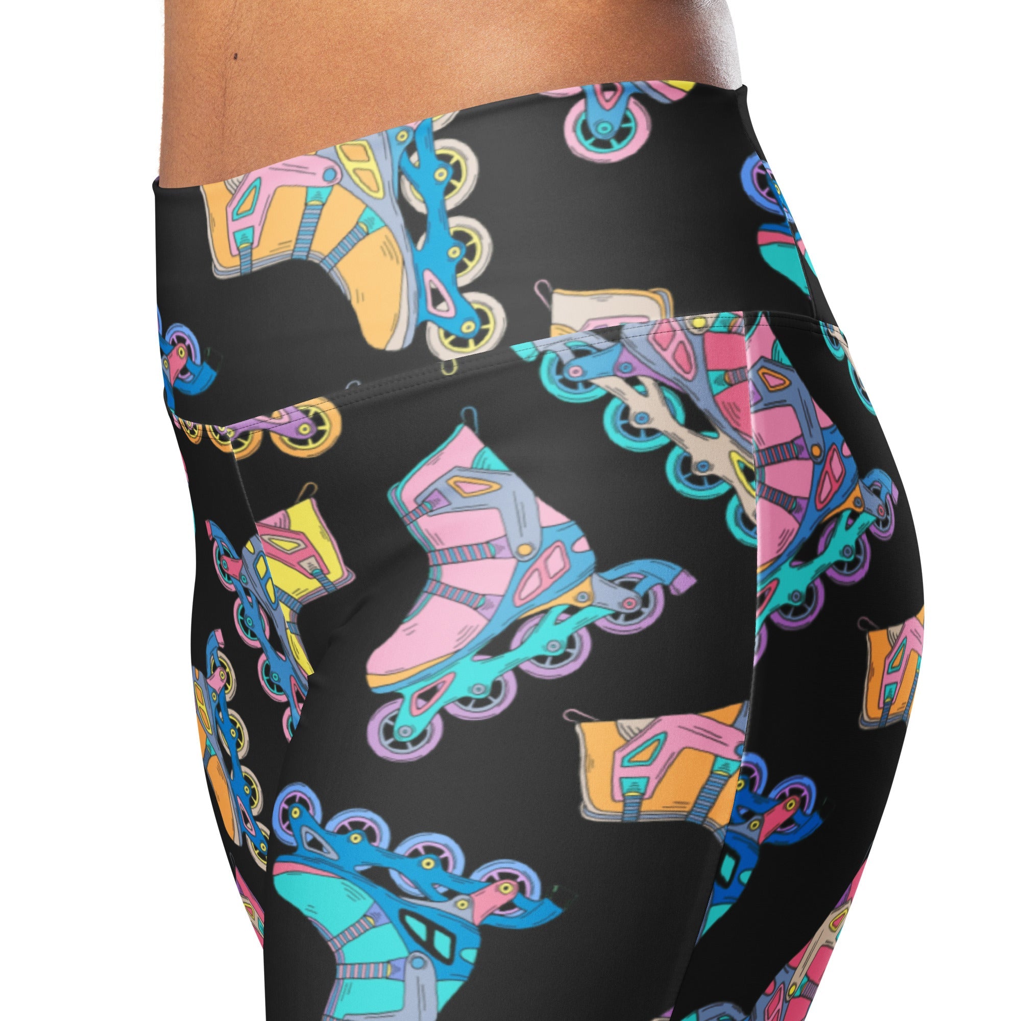 Skater's Groove Flare Leggings