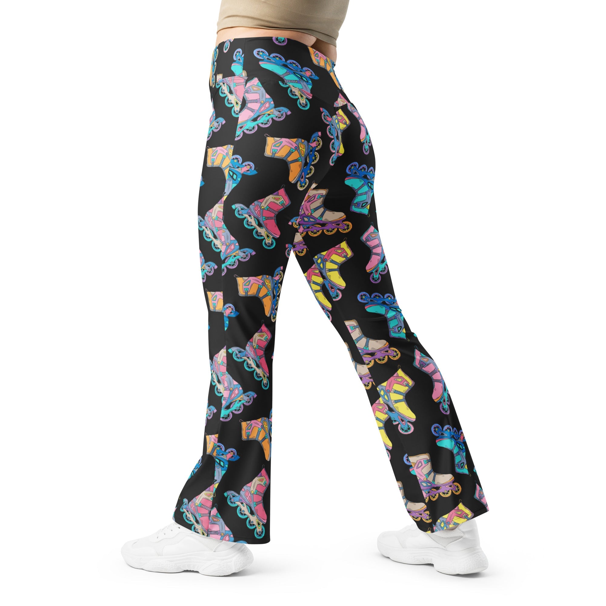 Skater's Groove Flare Leggings