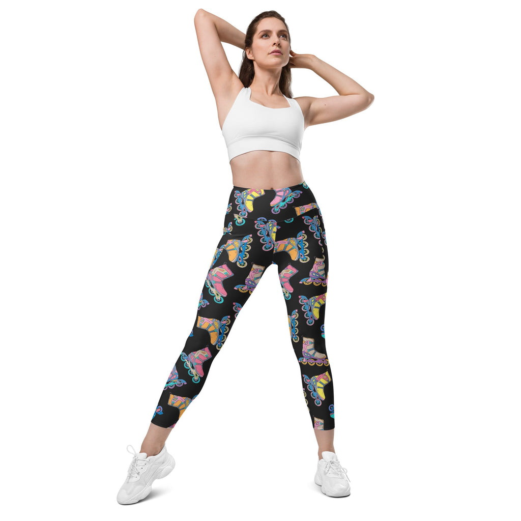 Skater's Groove Leggings with Pockets