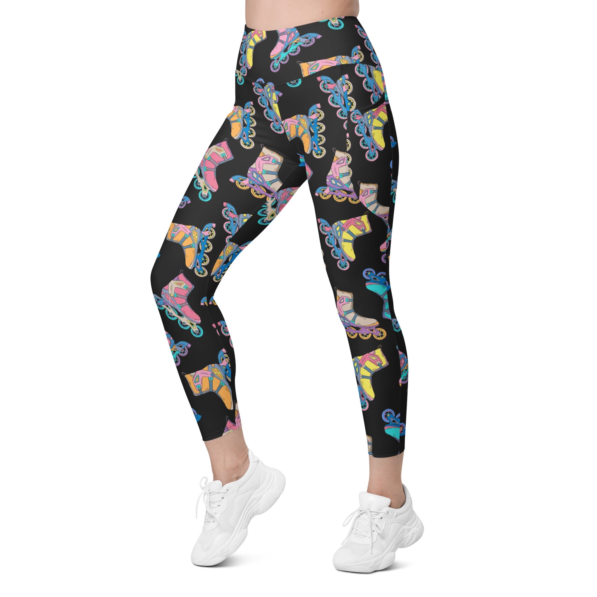Skater's Groove Leggings with Pockets
