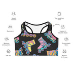 Skater's Groove Sports Bra