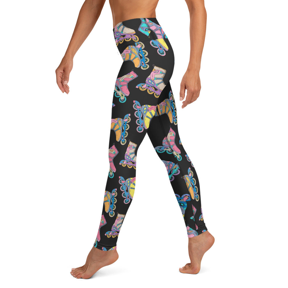 Skater's Groove Yoga Leggings