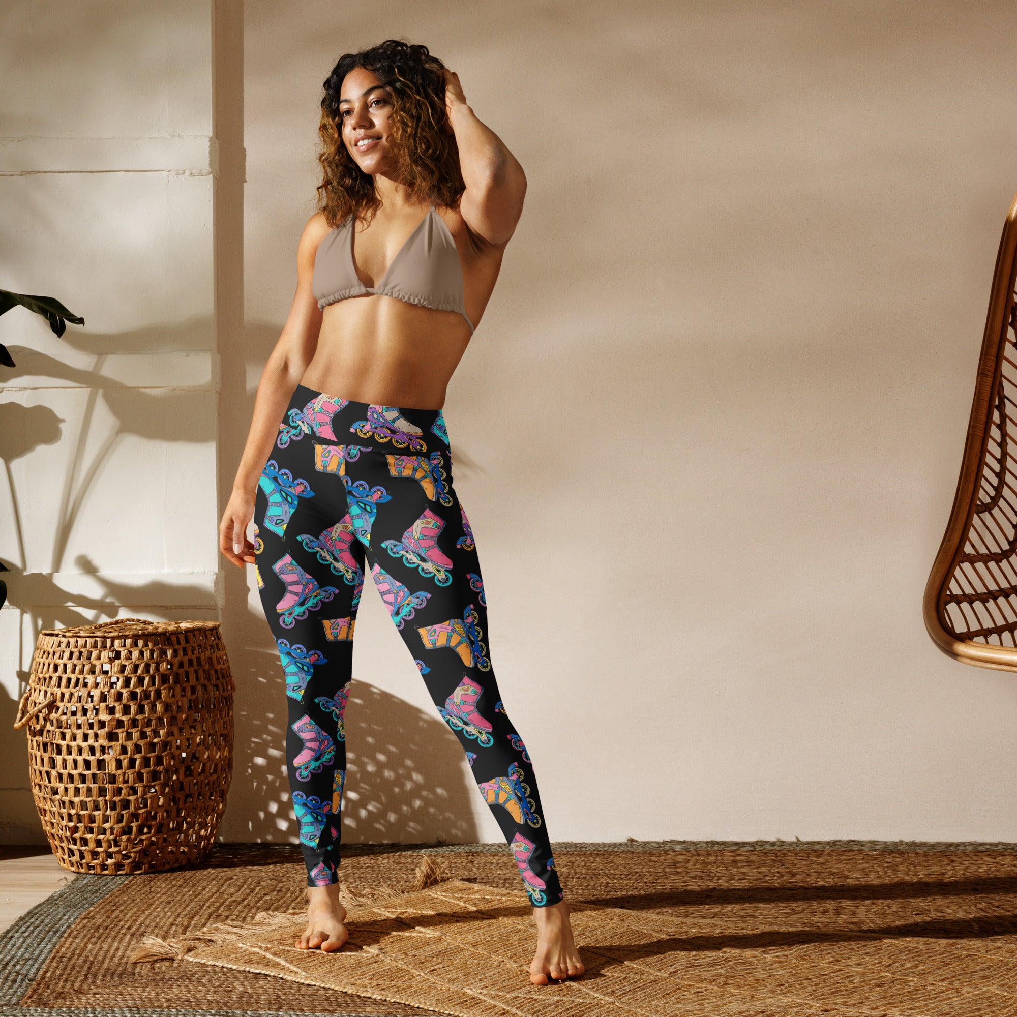 Skater's Groove Yoga Leggings