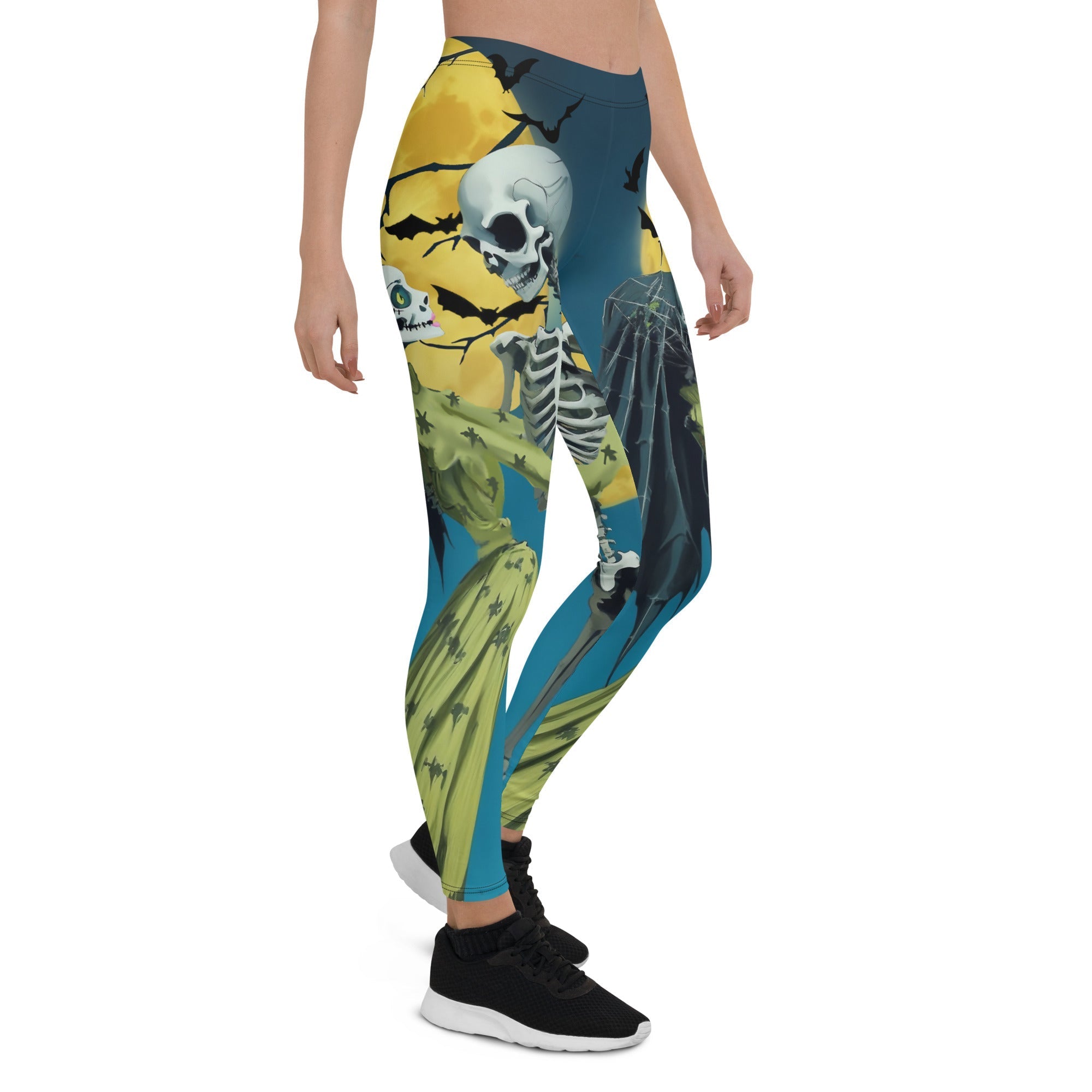 Skeleton running tights online