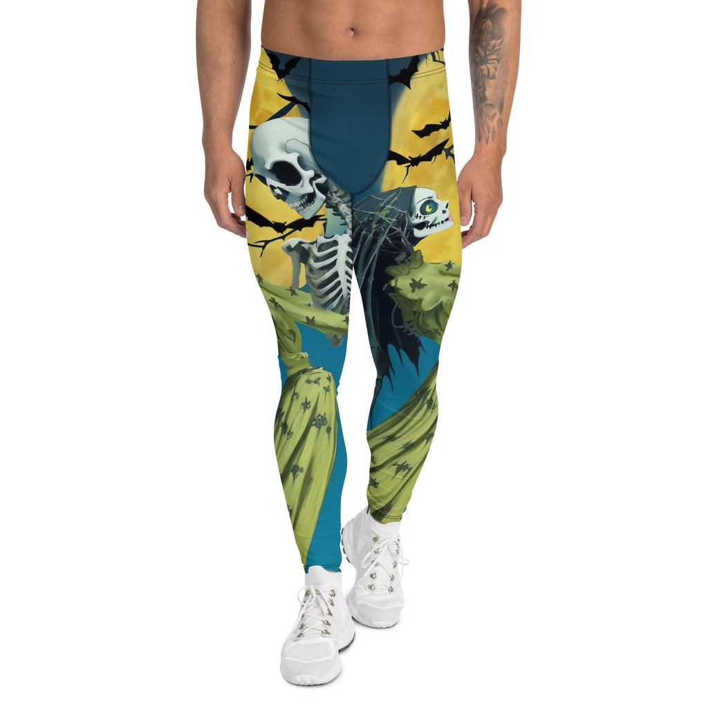 Skeleton and Zombie Men's Leggings
