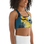Skeleton and Zombie Sports Bra