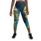Skeleton and Zombie Yoga Capris
