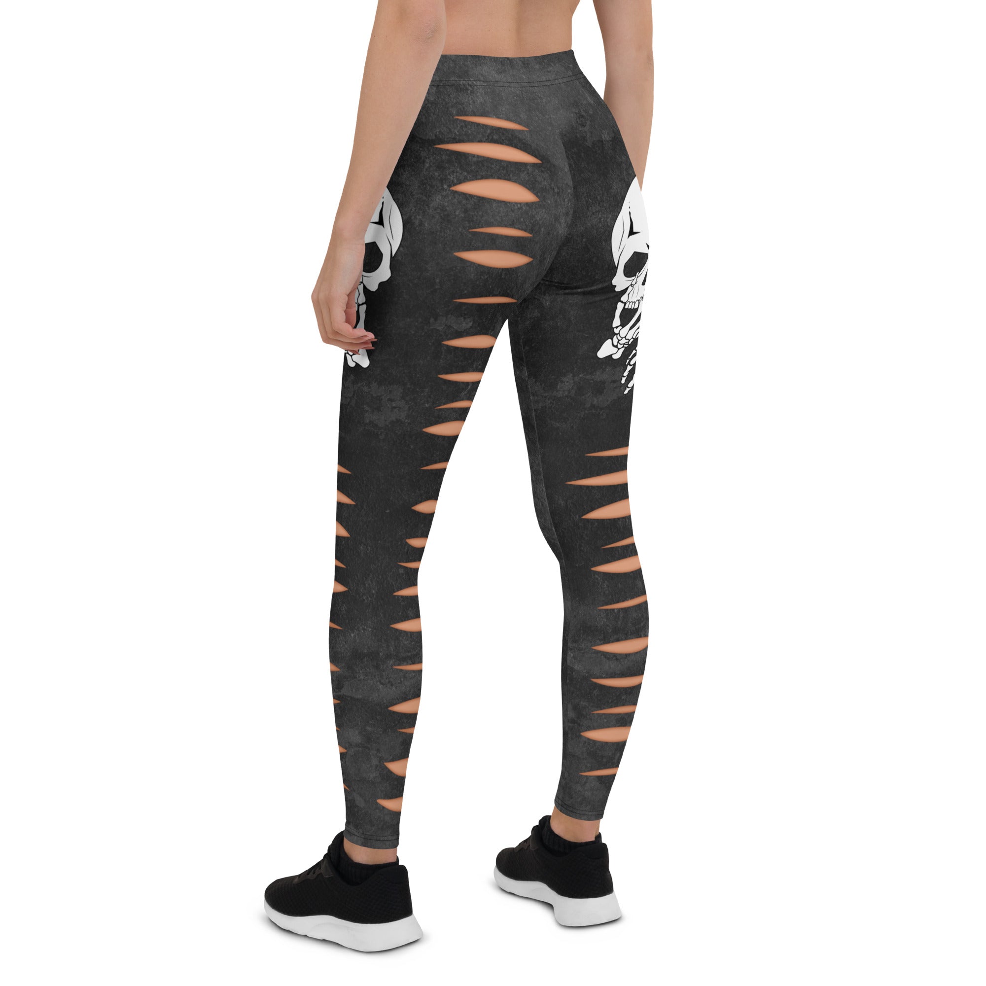 Skeleton Cut Outs Leggings