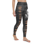 Skeleton Cut Outs Yoga Leggings