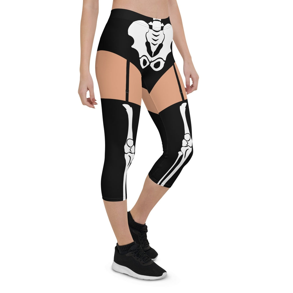 Skeleton Shorts Capris