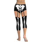 Skeleton Shorts Capris
