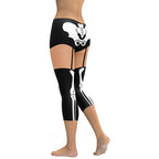 Skeleton Shorts Capris