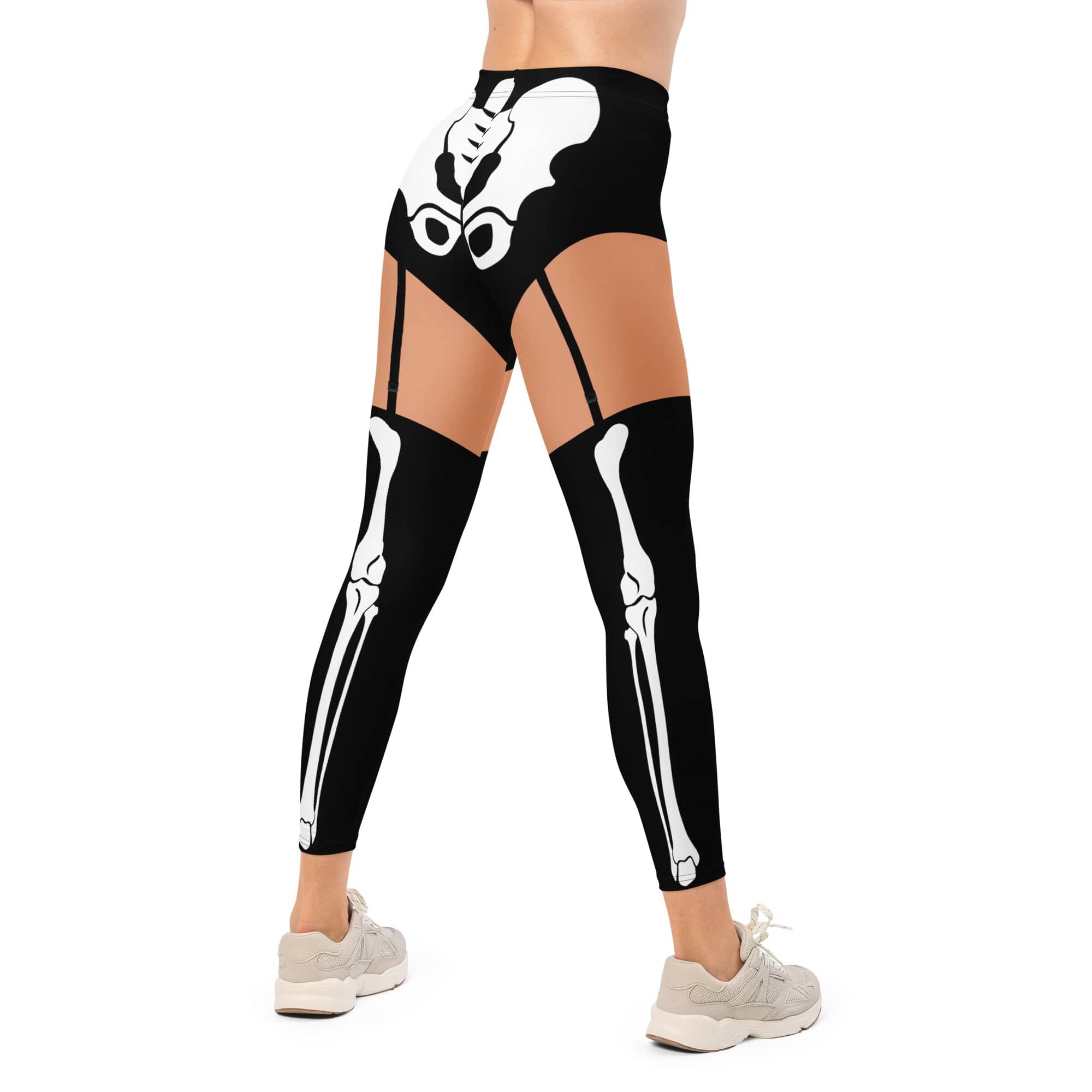 Skeleton Shorts Leggings