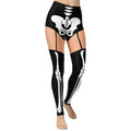 Skeleton Shorts Yoga Leggings