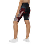 Skeleton & Woman Biker Shorts