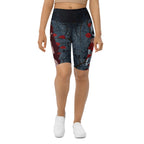 Skeleton & Woman Biker Shorts