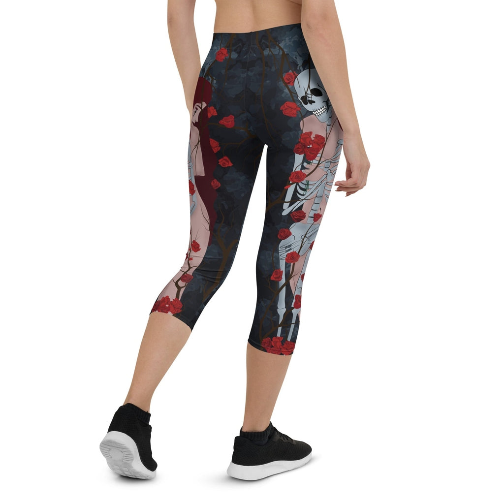 Skeleton & Woman Capris