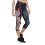 Skeleton & Woman Capris