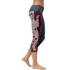 Skeleton & Woman Capris