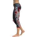 Skeleton & Woman Capris