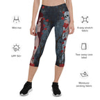 Skeleton & Woman Capris