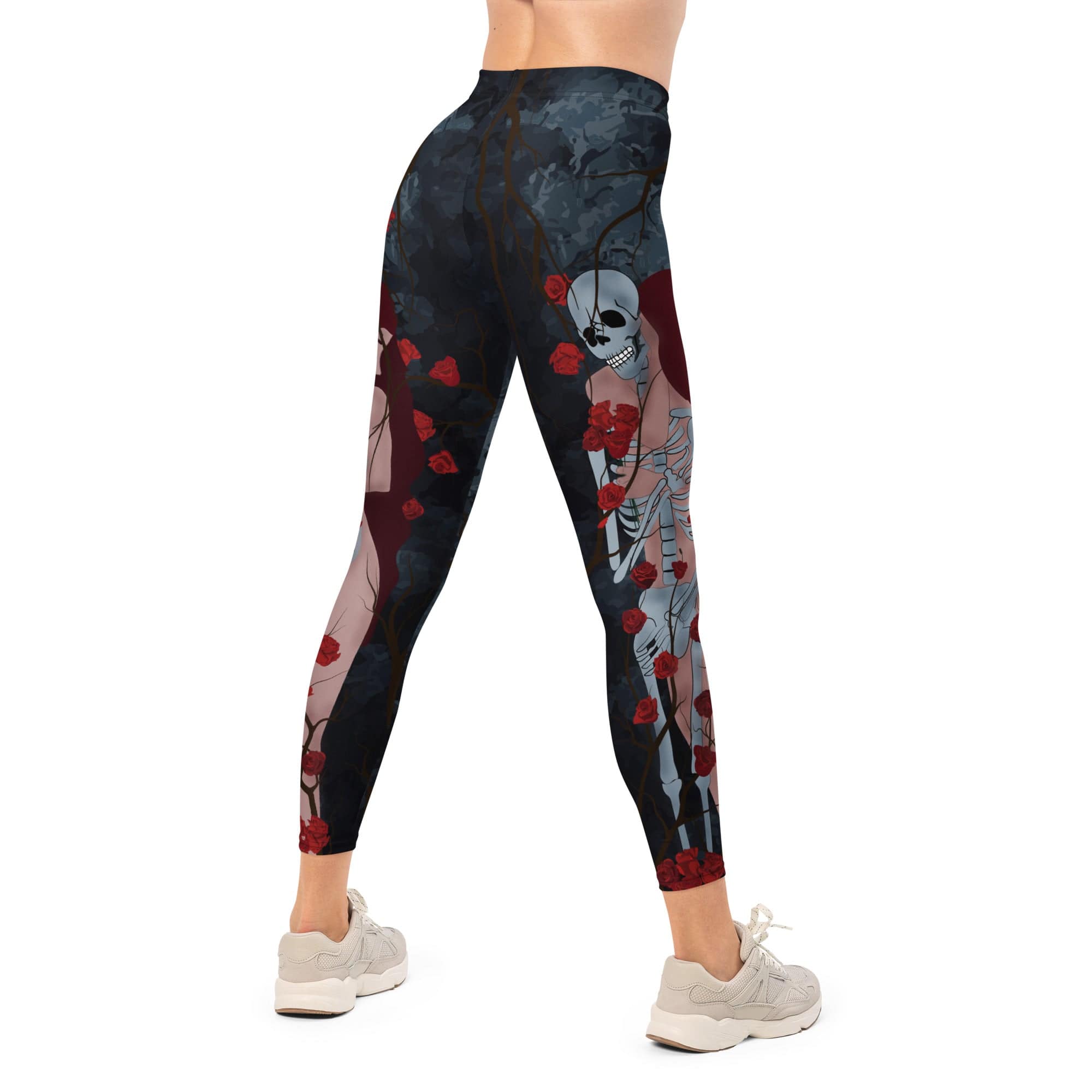 Skeleton & Woman Leggings