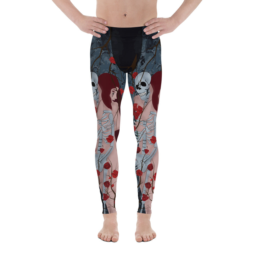 Skeleton & Woman Men's Leggings
