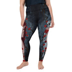 Skeleton & Woman Plus Size Leggings