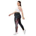 Skeleton & Woman Plus Size Leggings