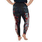 Skeleton & Woman Plus Size Leggings