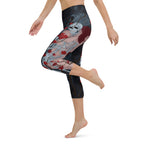 Skeleton & Woman Yoga Capris