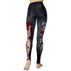 Skeleton & Woman Yoga Leggings