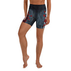 Skeleton & Woman Yoga Shorts