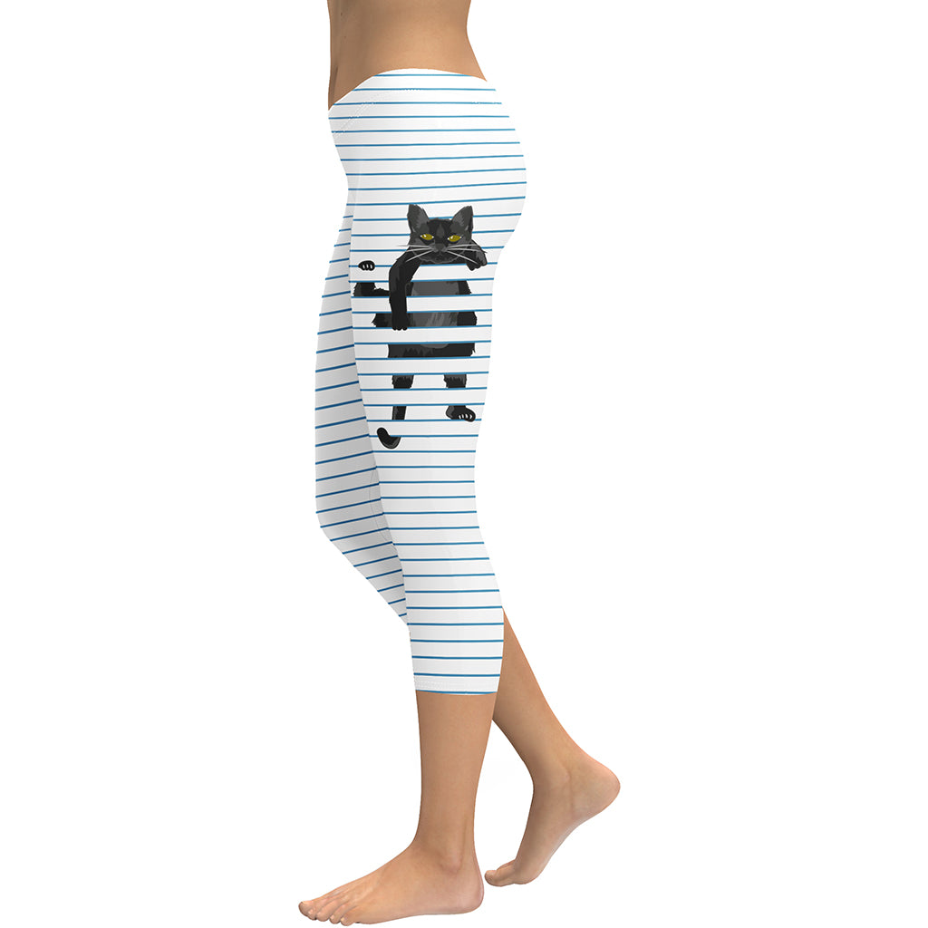 Sketchbook Cat Capris