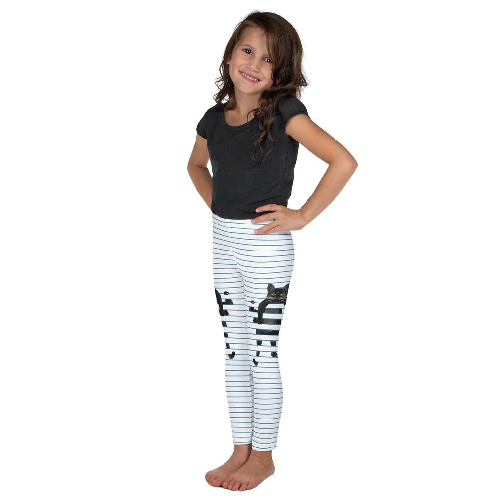 Sketchbook Cat Kid's Leggings