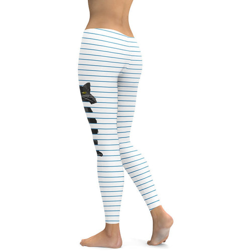 Sketchbook Cat Leggings
