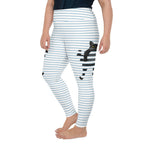 Sketchbook Cat Plus Size Leggings