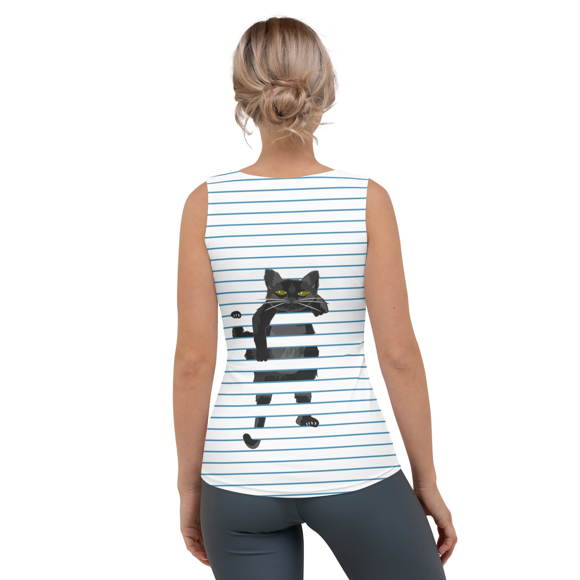 Sketchbook Cat Tank Top